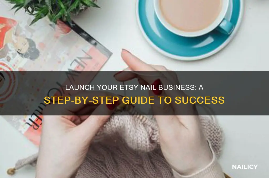 how to start nail business on esty