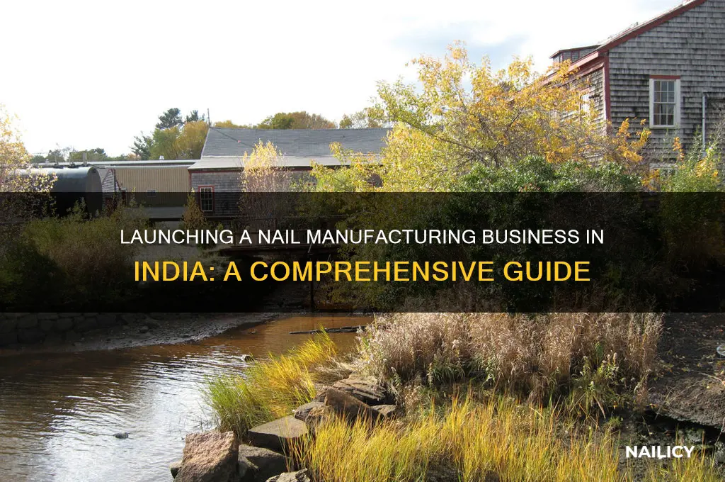 how to start nail factory in india
