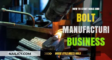 Launching a Profitable Nails and Bolt Manufacturing Business: A Comprehensive Guide
