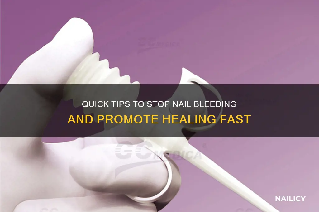 how to start your nail from bleeding