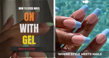 Sticking Nails with Gel: A Step-by-Step Guide