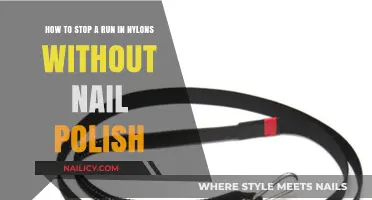 Quick Fixes to Halt Runs in Nylons Without Nail Polish