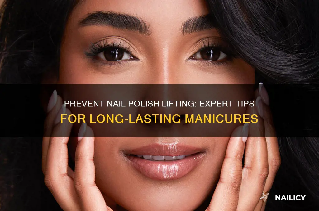 how to stop nail polish from lifting