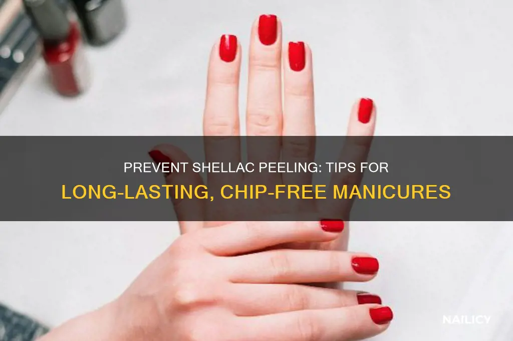how to stop shellac nail polish from peeling