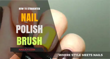 Easy Tips to Straighten Your Nail Polish Brush for Perfect Application