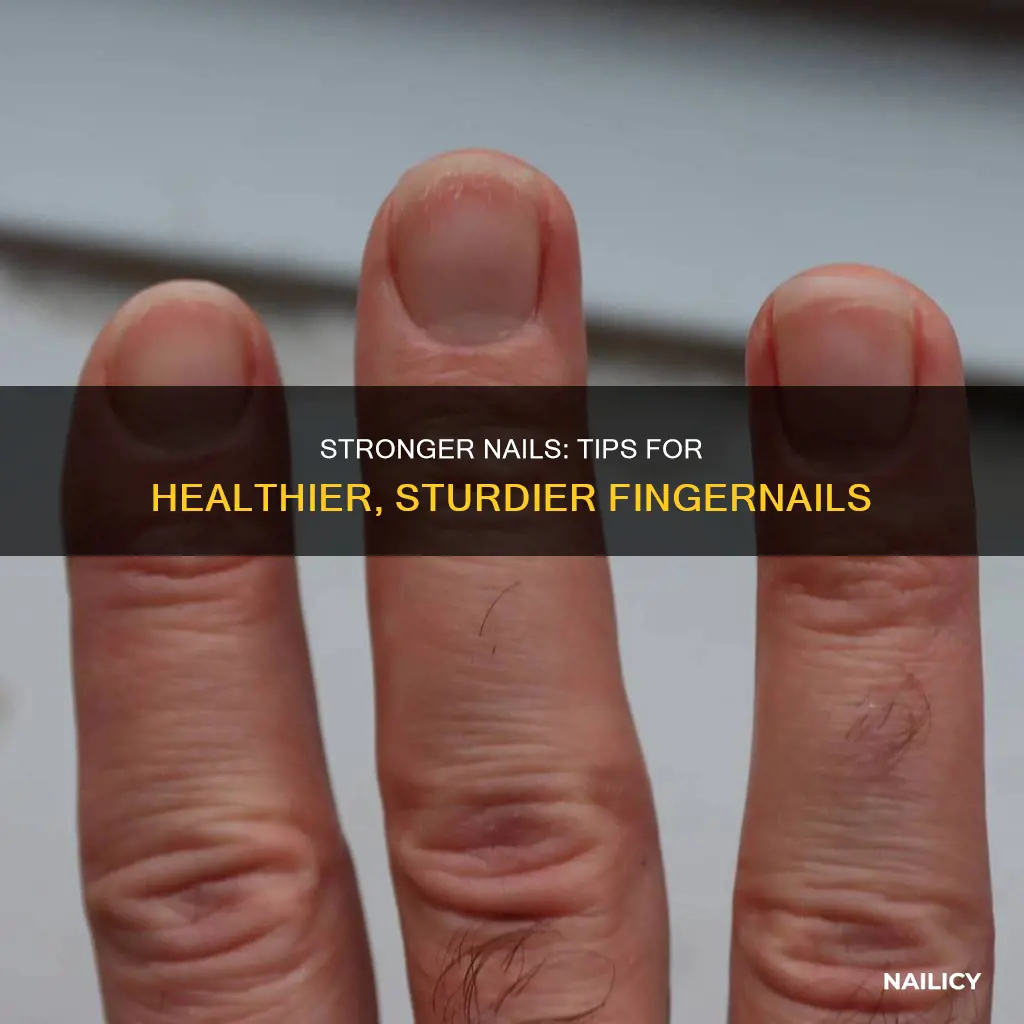 how to strenghten finger nails