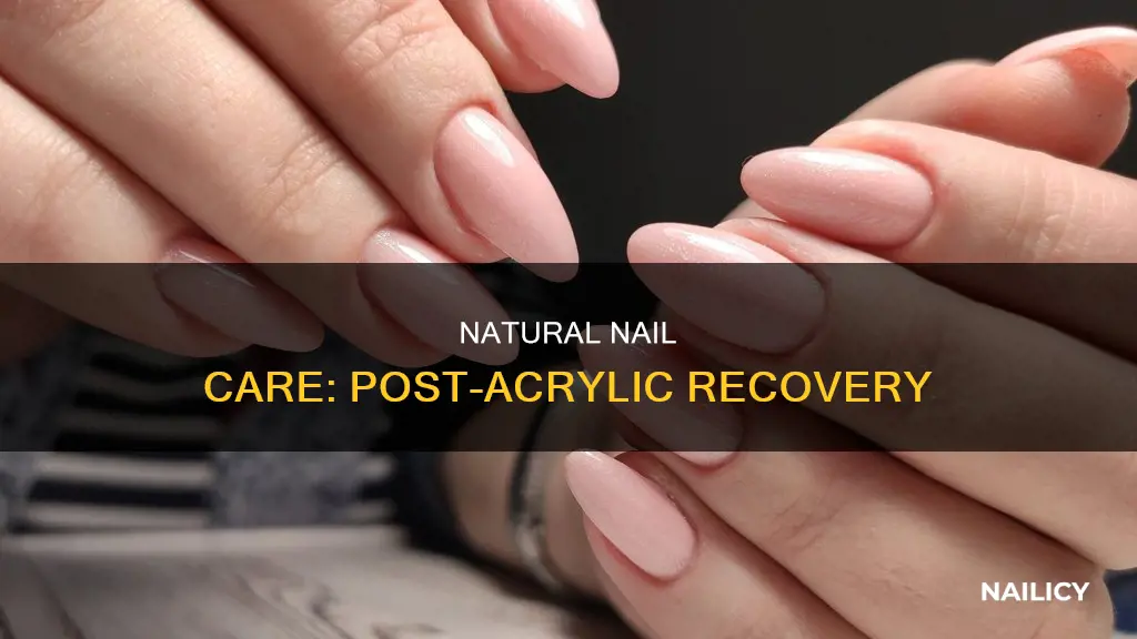 how to strengthen nails after acrylic removal