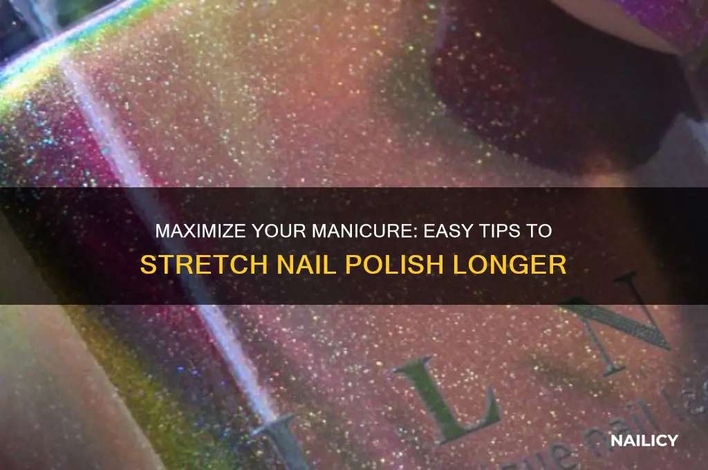 how to stretch nail polish