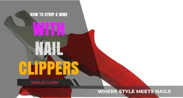 Quick Wire Stripping Hack: Using Nail Clippers for DIY Projects