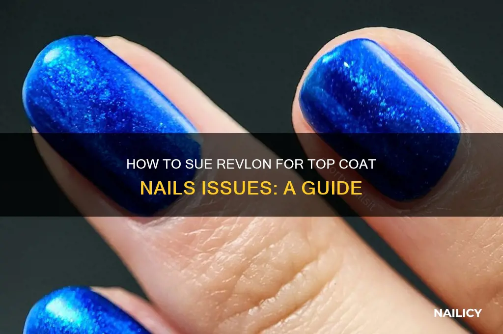 how to sue top coat nails revlon