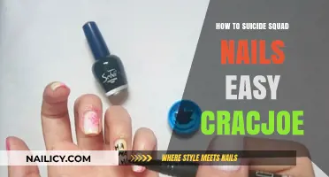 Master Easy Suicide Squad Nails with Simple Cracjoe Techniques