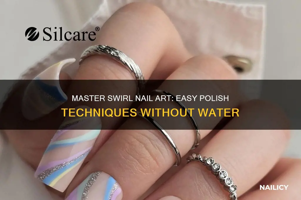 how to swirl nail polish without water