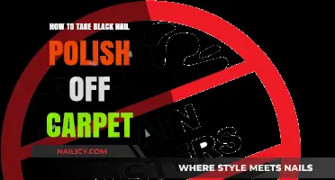 Effective Ways to Remove Black Nail Polish from Carpet Easily