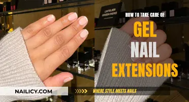 Gel Nail Extension Care: Tips for Long-Lasting Manicures