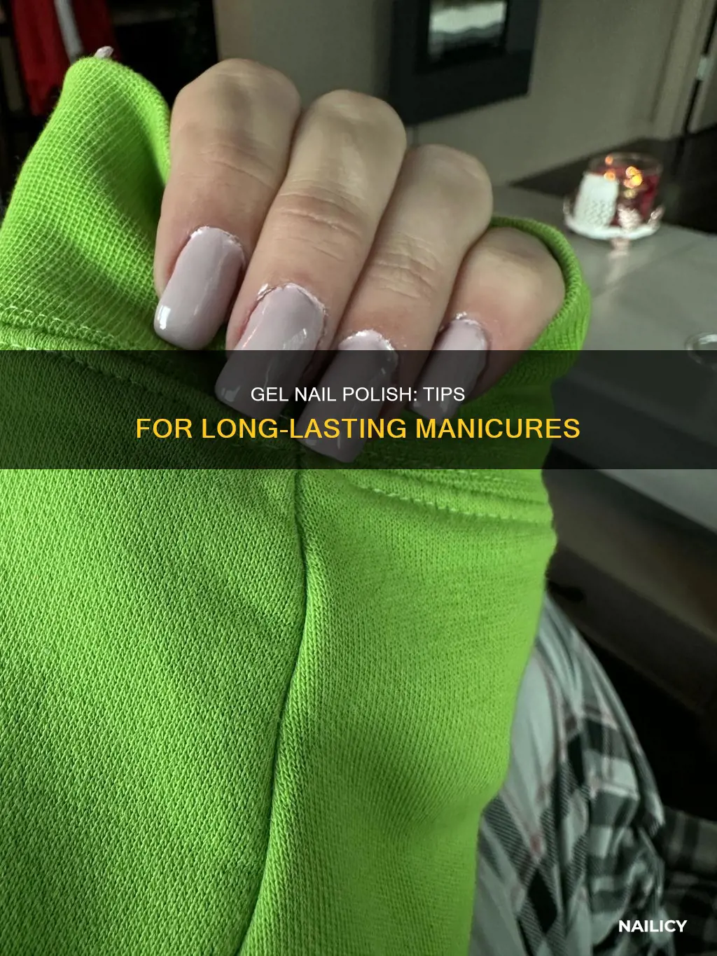how to take care of gel nail polish
