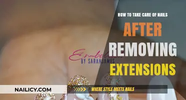 Nail Care: Post-Extension Removal Guide