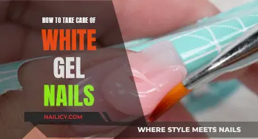 Gel Nails: Maintaining the Perfect White Manicure