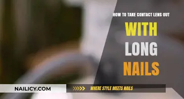 Long Nails, No Problem: Easy Contact Lens Removal