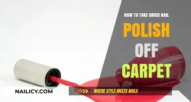 Quick Fix: Removing Dried Nail Polish from Carpet Easily