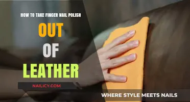 Effective Methods to Remove Nail Polish Stains from Leather Surfaces