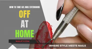 Gel Nail Extensions: At-Home Removal Guide