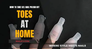 Gel Nail Polish: At-Home Toe Removal Tricks