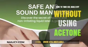 Safely Removing Gel Nails at Home: Acetone-Free Methods