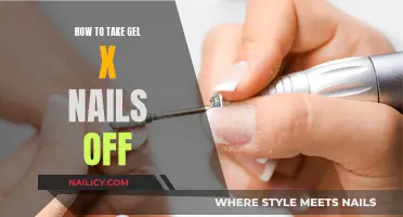 Gel X Nails: Safe Removal Techniques at Home