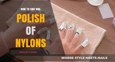 Quick Fix: Removing Nail Polish Stains from Nylons Effortlessly