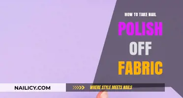 Quickly Remove Nail Polish Stains from Fabric: Easy DIY Solutions
