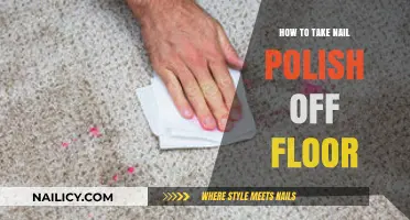 Quick Fixes: Removing Nail Polish Stains from Your Floor Easily