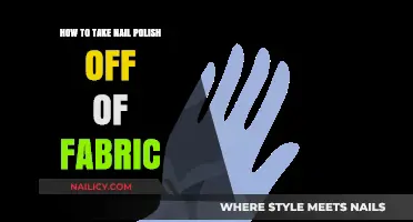 Quick Fix: Removing Nail Polish Stains from Fabric Easily