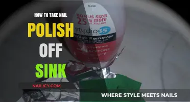 Quick Tips for Removing Nail Polish Stains from Your Sink