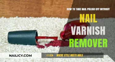 Removing Nail Polish: No Remover Tricks and Tips