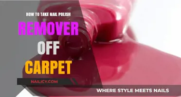 Quickly Remove Nail Polish Stains from Your Carpet