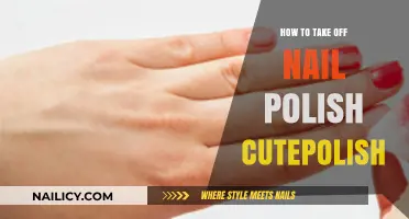 Effortless Nail Polish Removal: CutePolish Tips for Clean, Healthy Nails