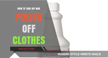 Quick Fix: Removing Nail Polish Stains from Clothes Easily