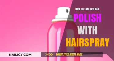 Quick Nail Polish Removal Hack: Using Hairspray Effectively