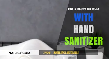 Quick Fix: Removing Nail Polish with Hand Sanitizer Easily