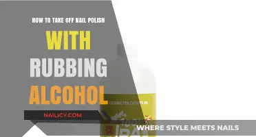 Effortless Nail Polish Removal: Using Rubbing Alcohol for Quick Results