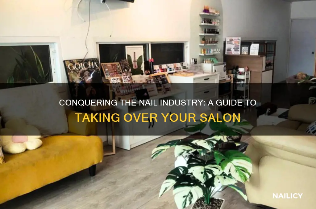 how to take over a nail salon