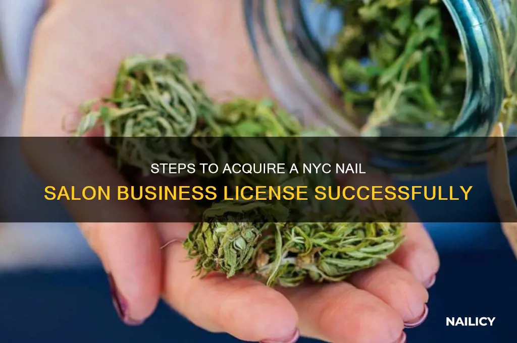how to take over nail salon business license nyc