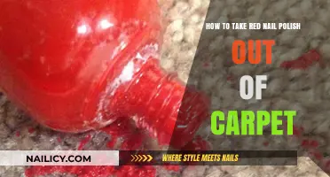 Quick Fix: Removing Red Nail Polish Stains from Your Carpet