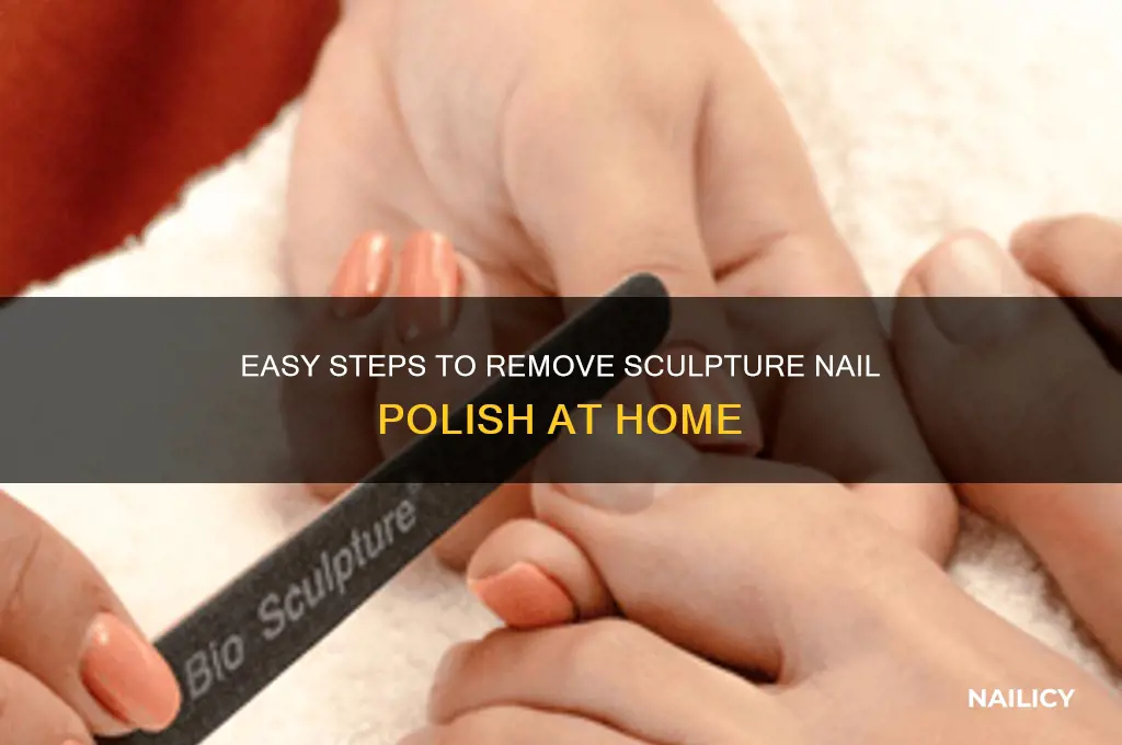 how to take sculpture nail polish off