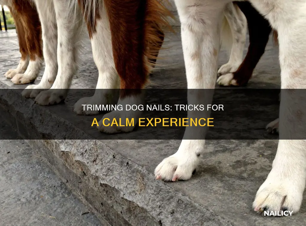 how to teach dog to nails cut