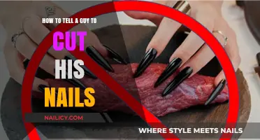 Keep Nails Trimmed, Guys! It's a Turn-off Otherwise