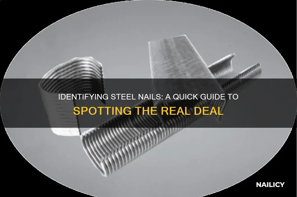 how to tell if a nail is stee