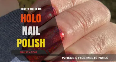Spotting Holo Nail Polish: A Guide to Identifying Holographic Shine