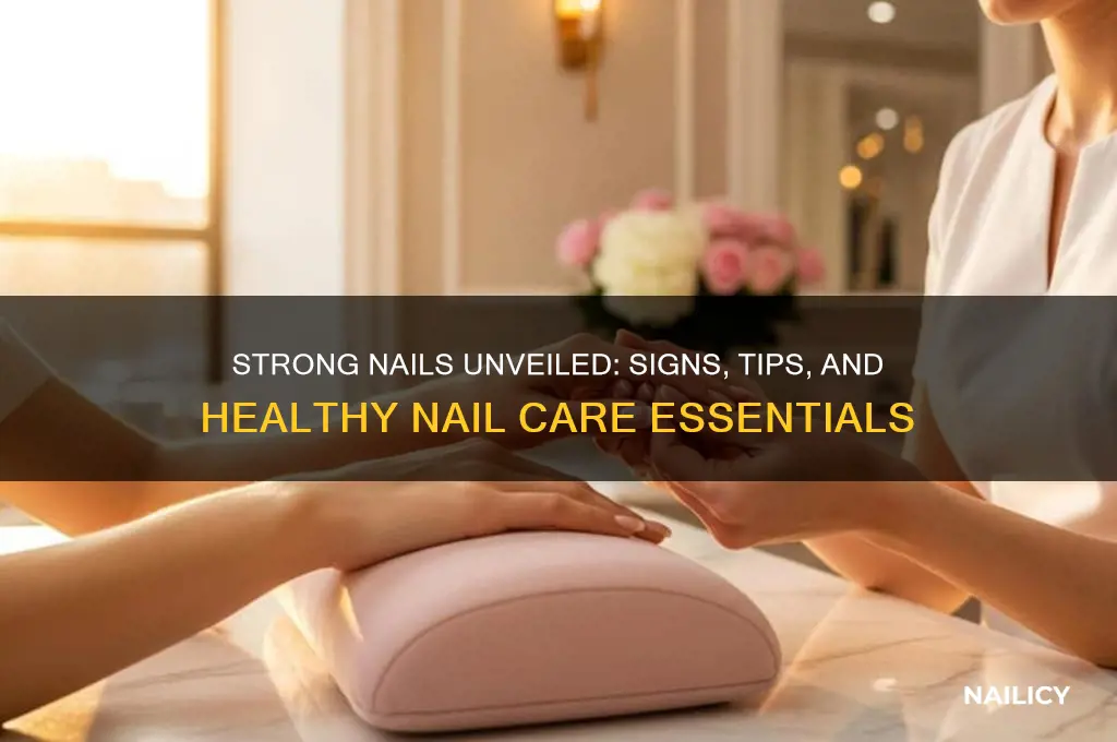 how to tell if nails are strong