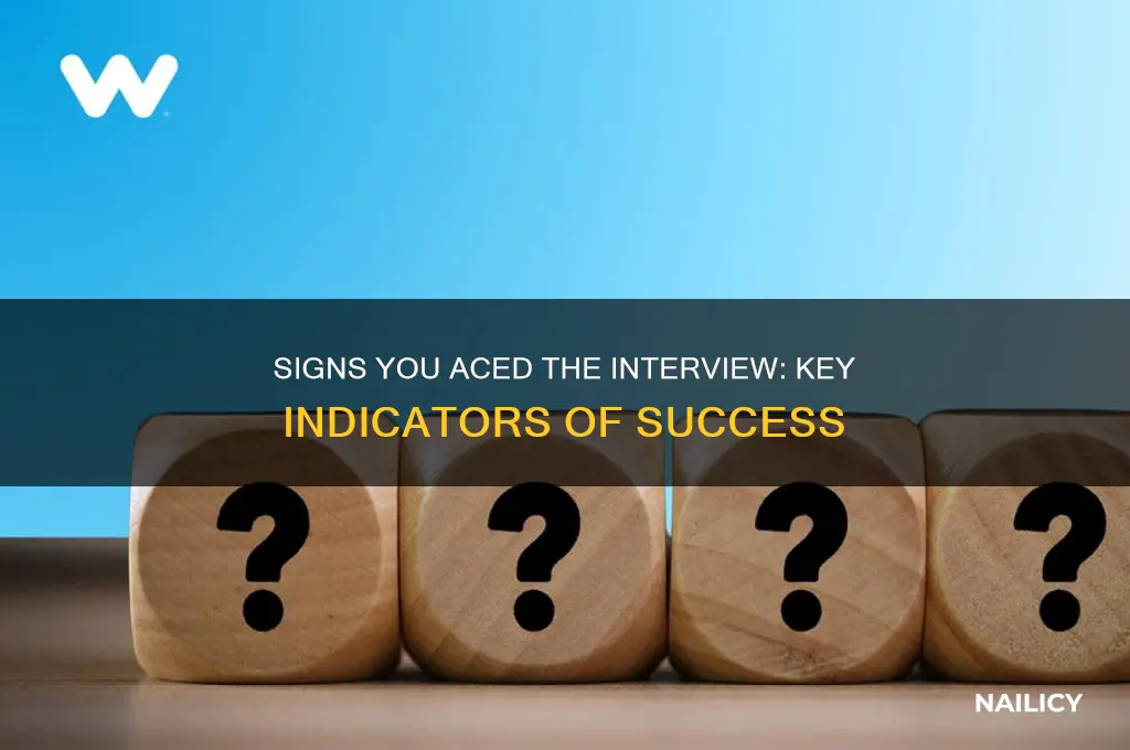 how to tell if you nailed an interview